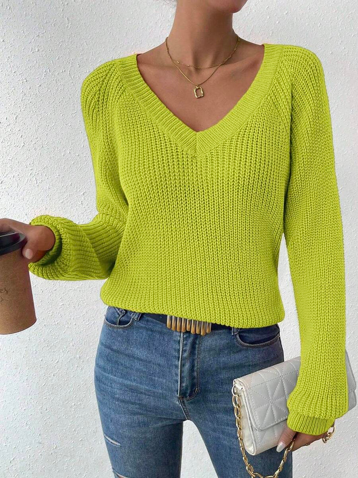 Pulover SHEIN, verde