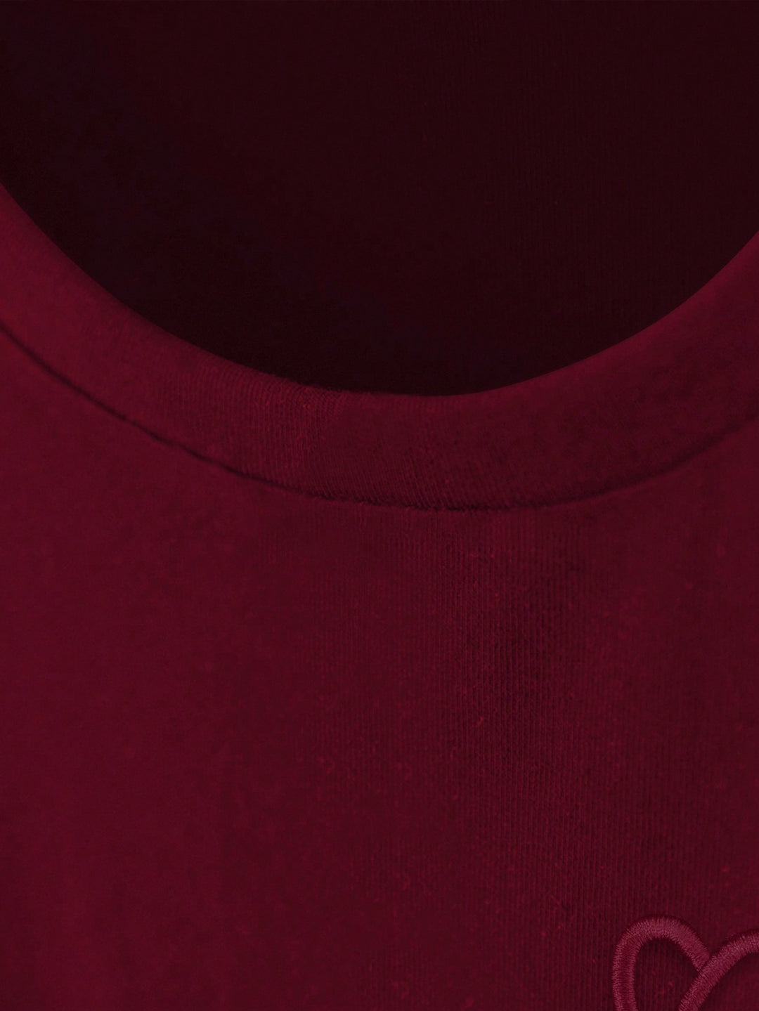 Tricou SHEIN, vișiniu