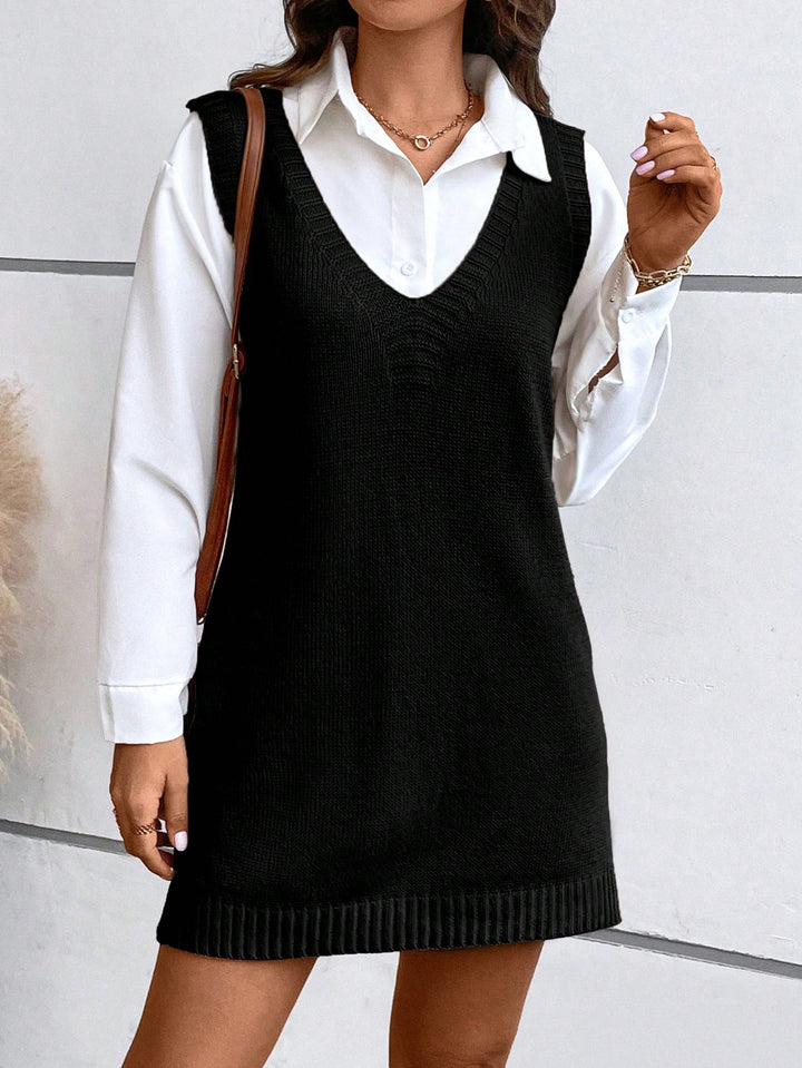 Sarafan SHEIN, negru