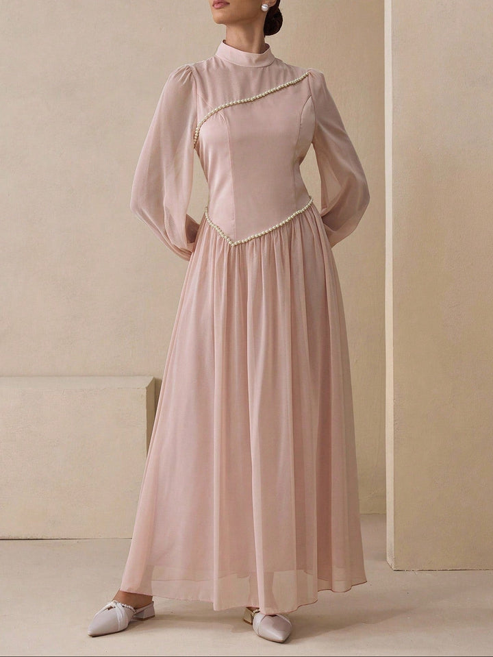 Rochie maxi Shein, roz