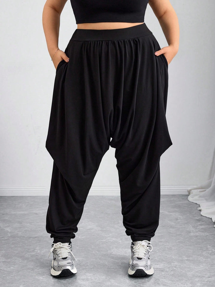 Pantaloni SHEIN, negru