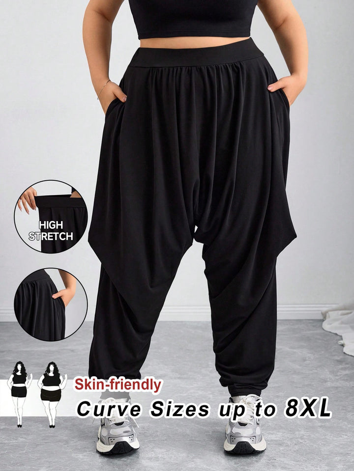 Pantaloni SHEIN, negru