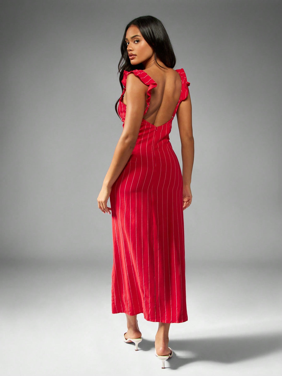 Rochie maxi SHEIN, roșu