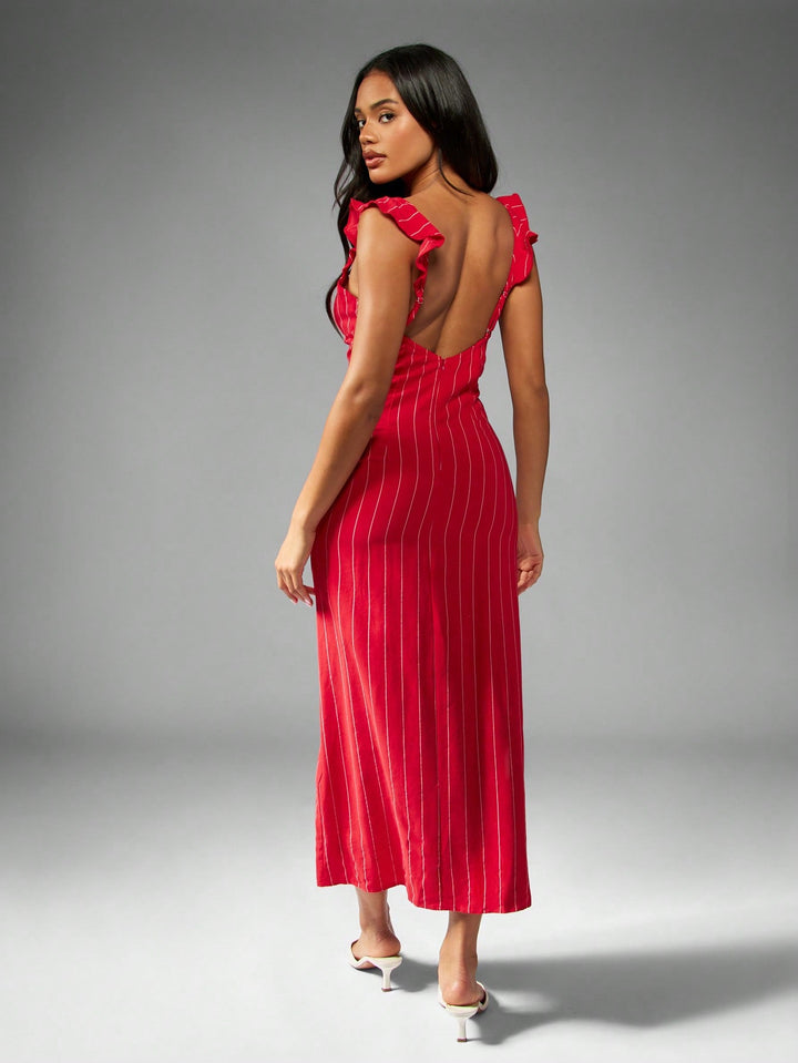 Rochie maxi SHEIN, roșu