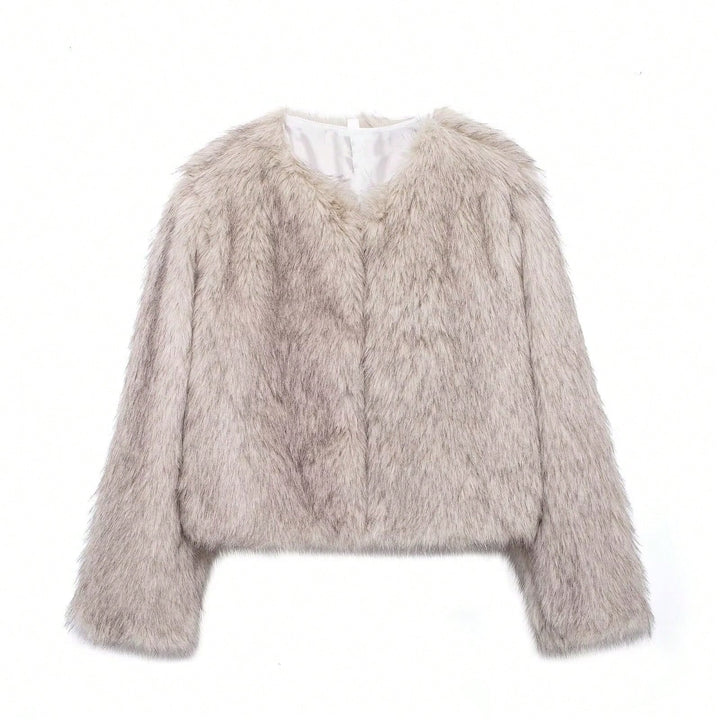 SHEIN Jacket, Brown