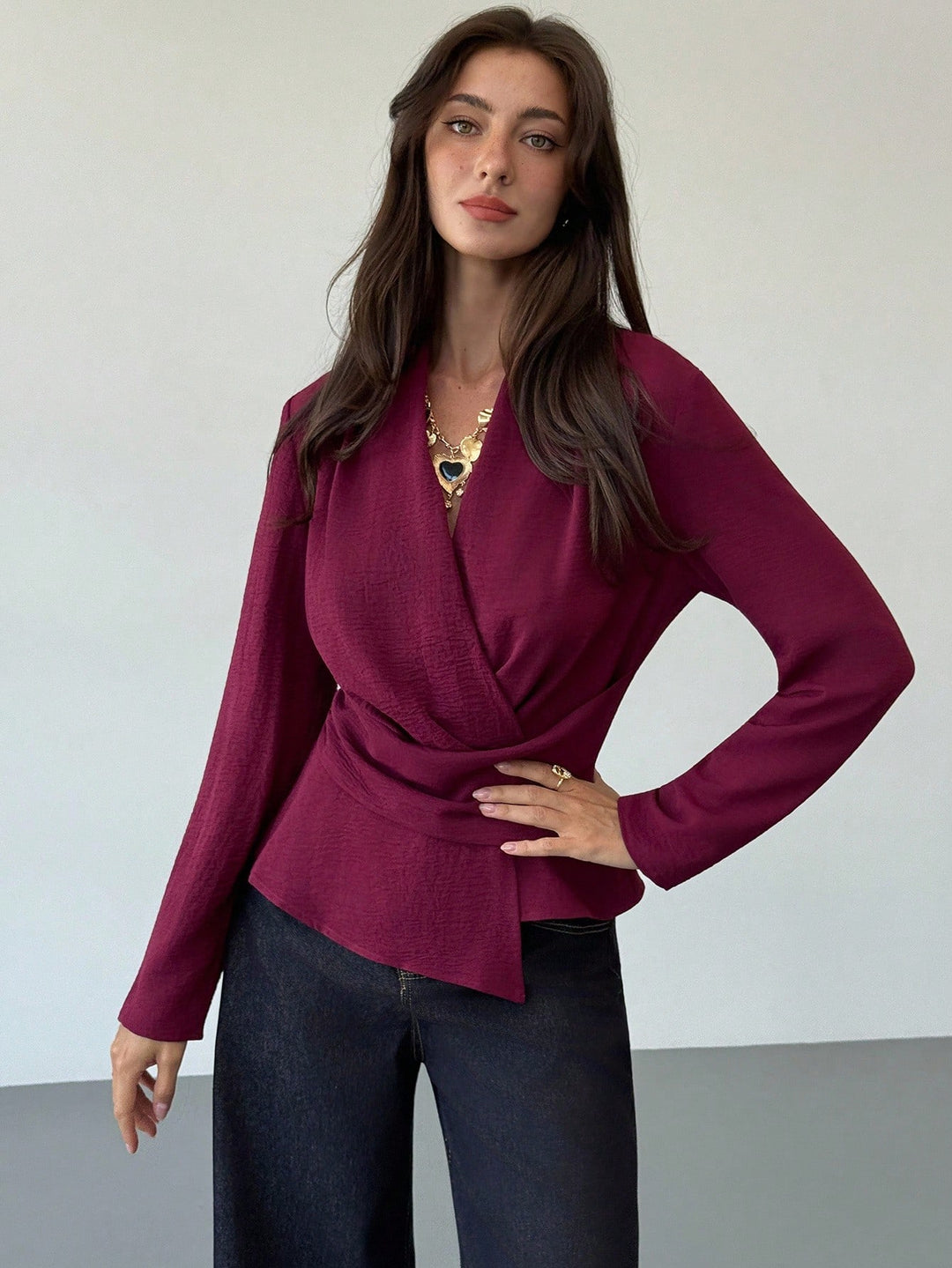 SHEIN ing, bordó