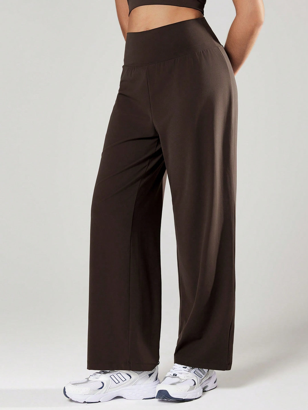Pantaloni SHEIN, maro