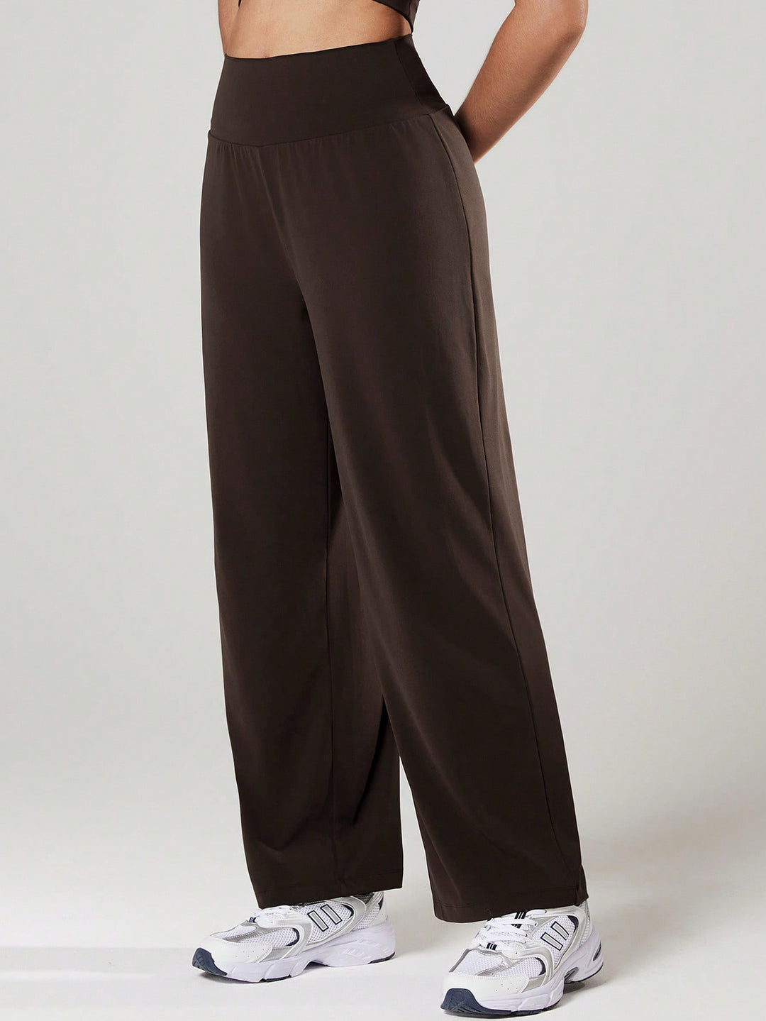 Pantaloni SHEIN, maro