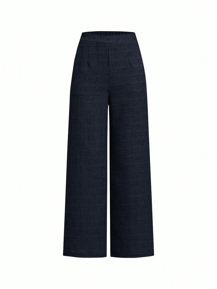 Pantaloni SHEIN, bleumarin