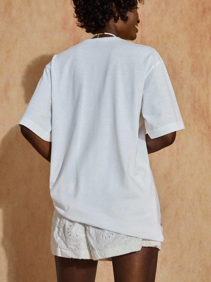 Tricou SHEIN, alb
