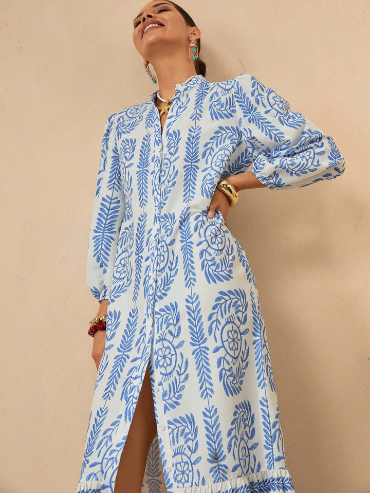 Rochie maxi SHEIN, albastru