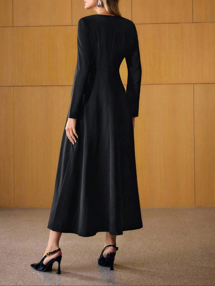 Rochie midi SHEIN, negru