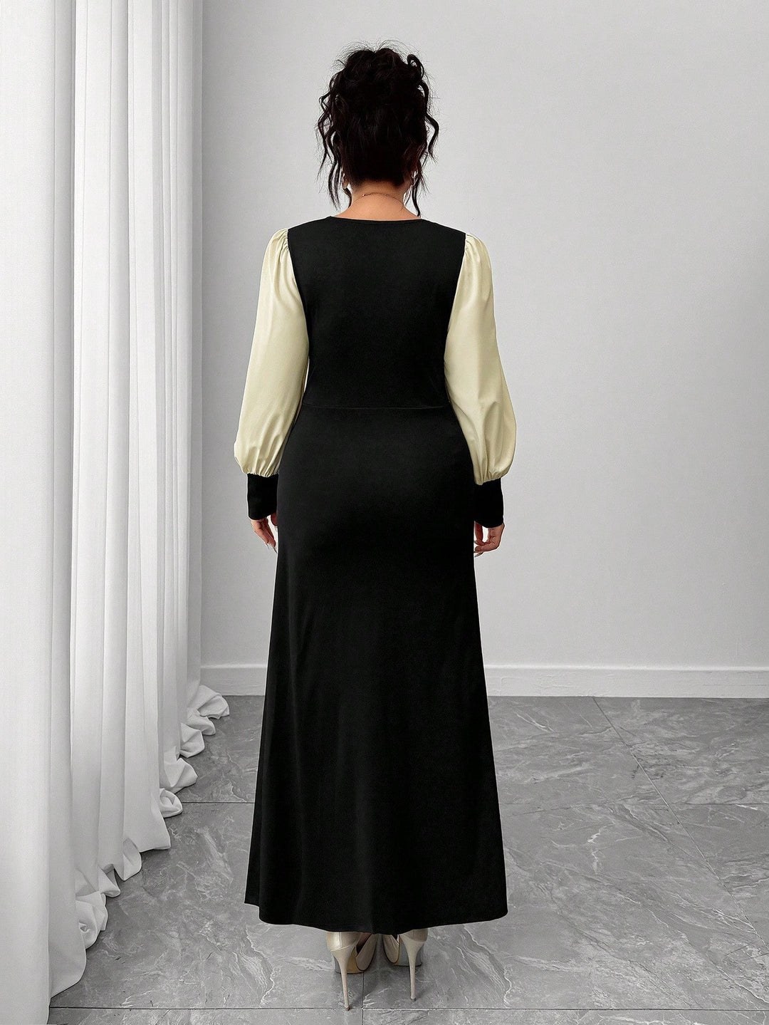 Rochie midi SHEIN, mix culori