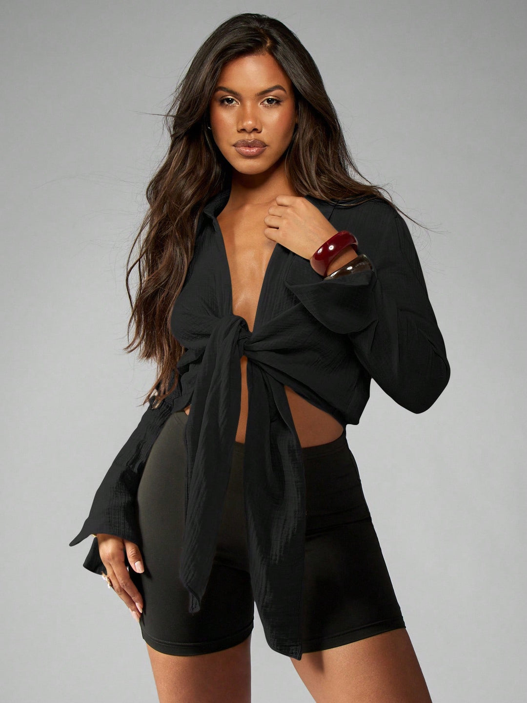 SHEIN ing, fekete