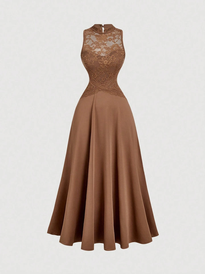 Rochie maxi Shein, maro
