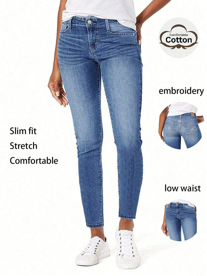Jeans SHEIN, albastru