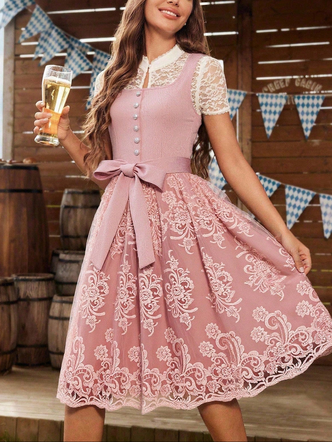 Shein miniruha, rózsaszín