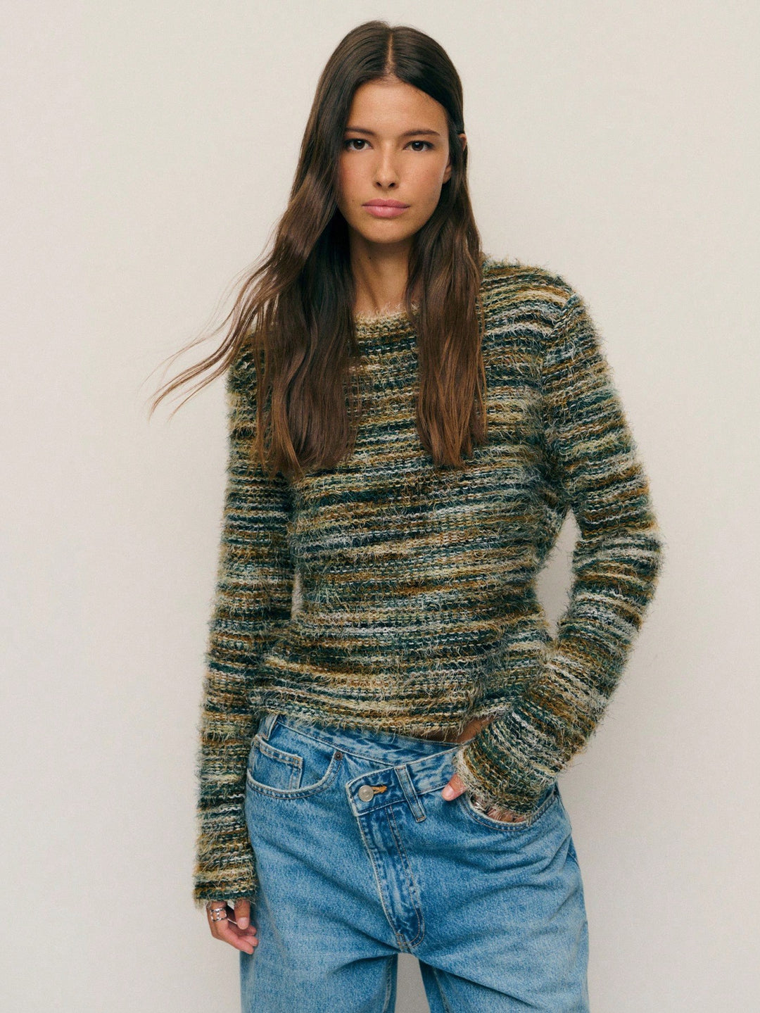 Top SHEIN, verde