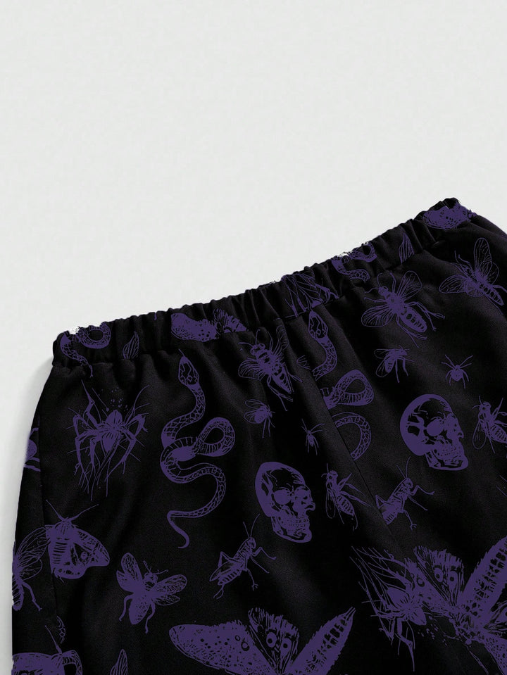 Pantaloni SHEIN, mov