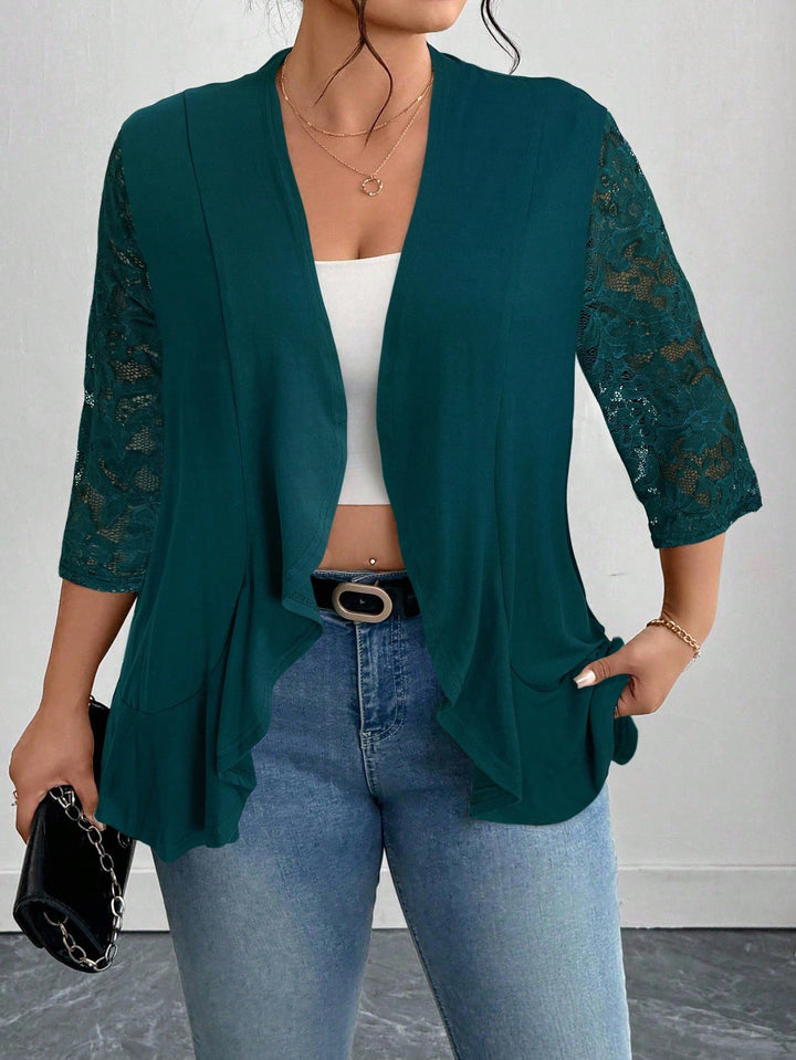 Bolero SHEIN, turcoaz