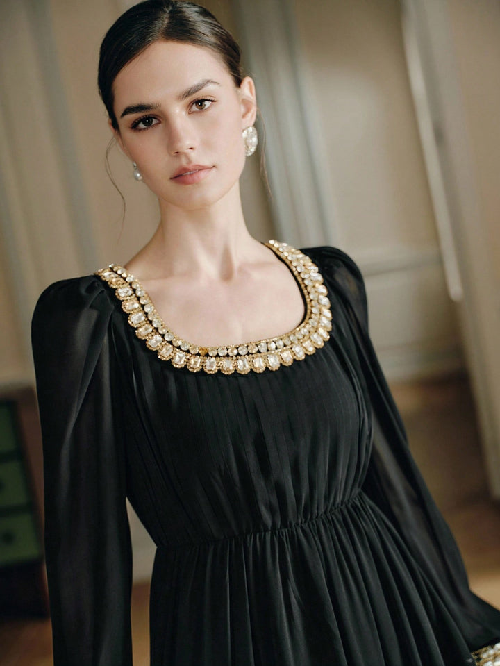 Rochie maxi SHEIN, negru