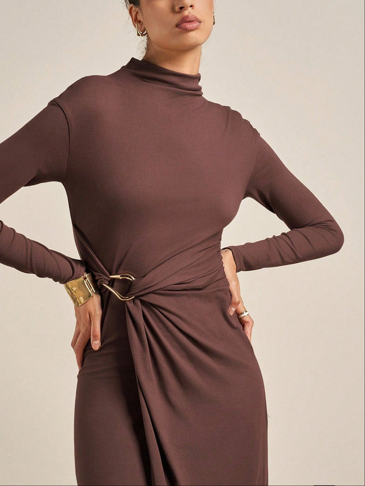 Rochie maxi Shein, maro