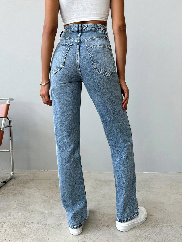 Jeans SHEIN, albastru