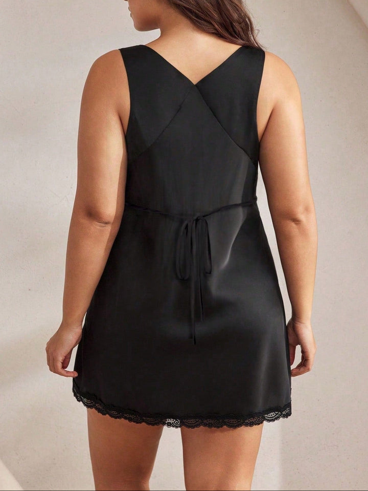 Rochie de noapte Shein, negru