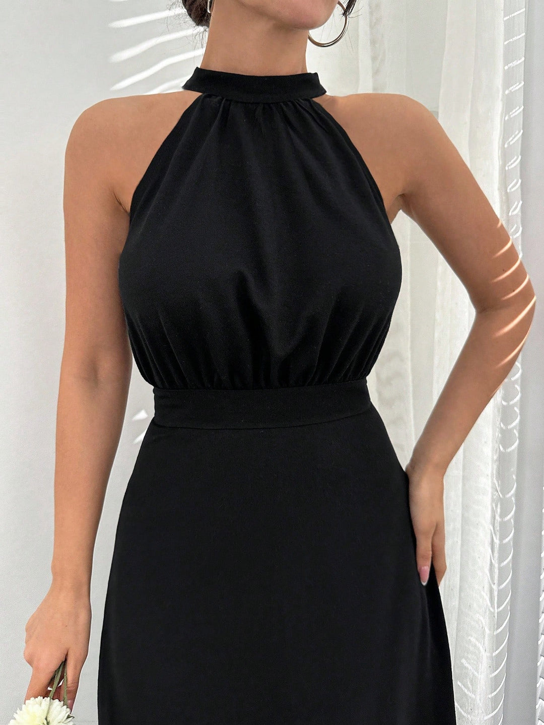 Rochie maxi SHEIN, negru
