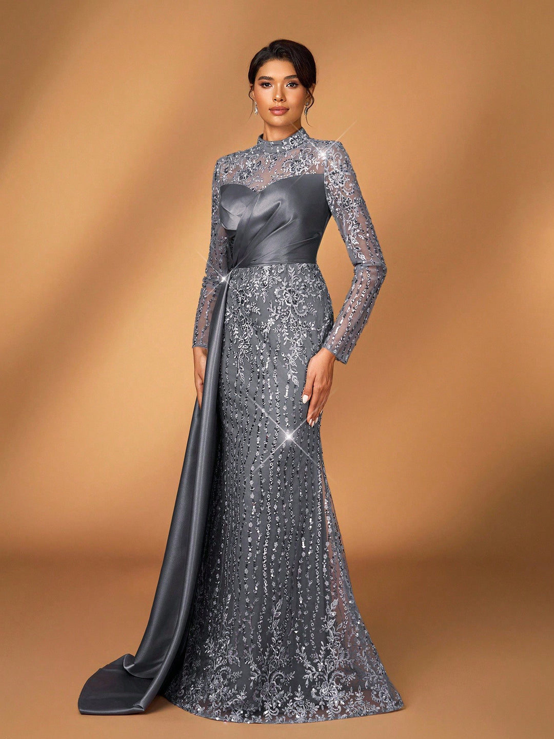 Rochie SHEIN, gri