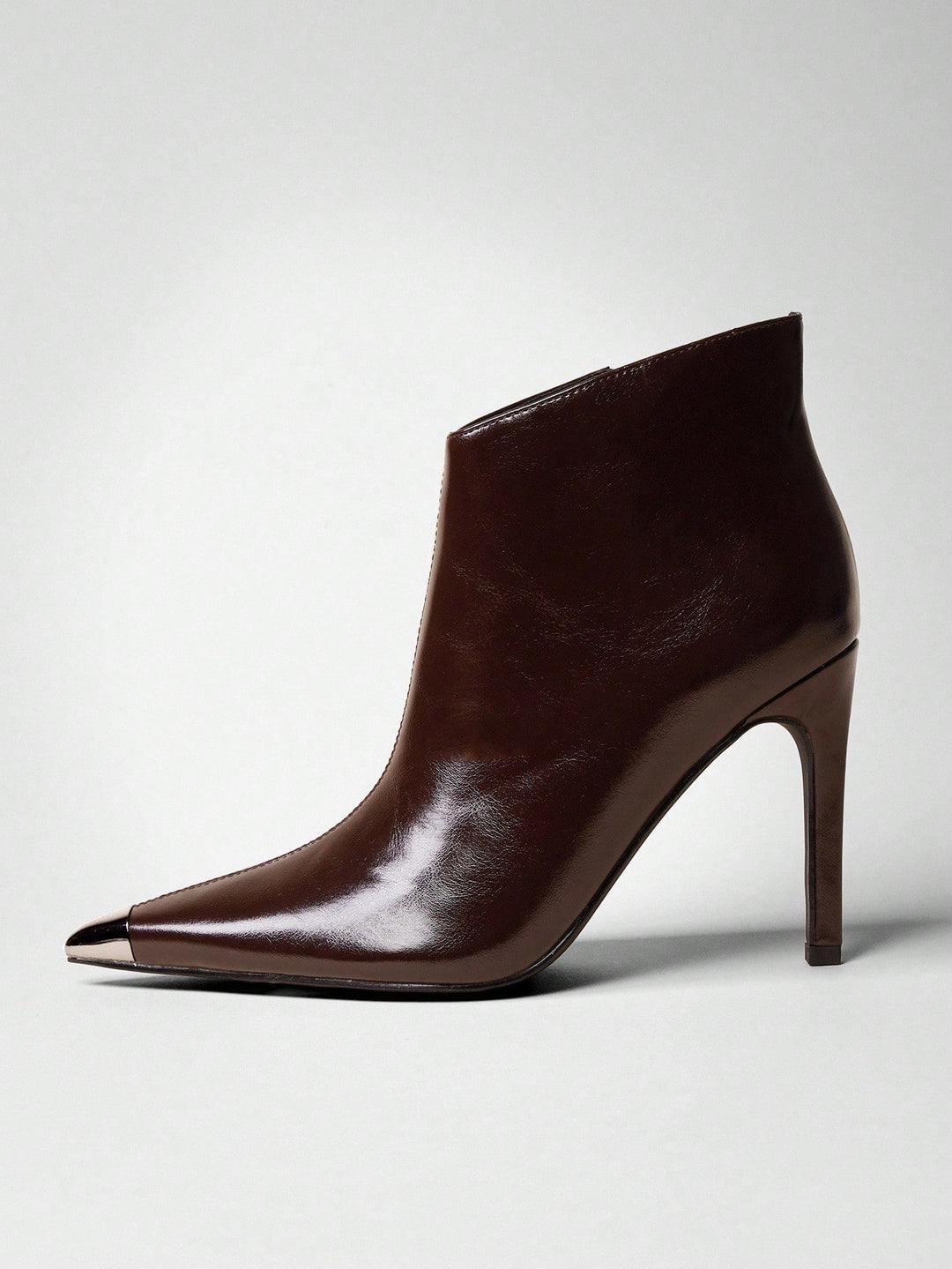 Botine SHEIN, maro