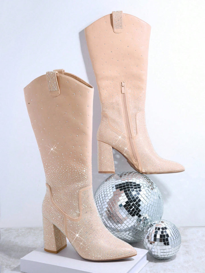 Botine SHEIN, roz