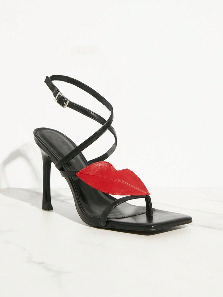 Sandale SHEIN, negru