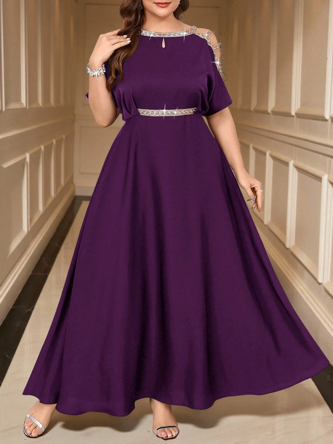 Rochie maxi SHEIN, mov