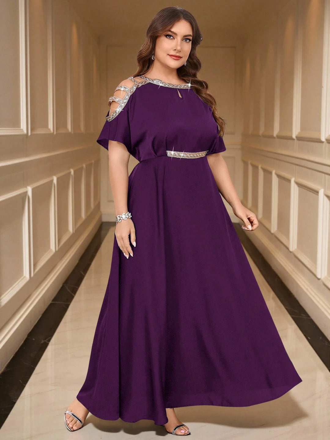 Rochie maxi SHEIN, mov