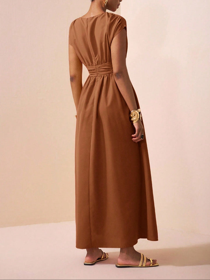 Rochie maxi Shein, maro