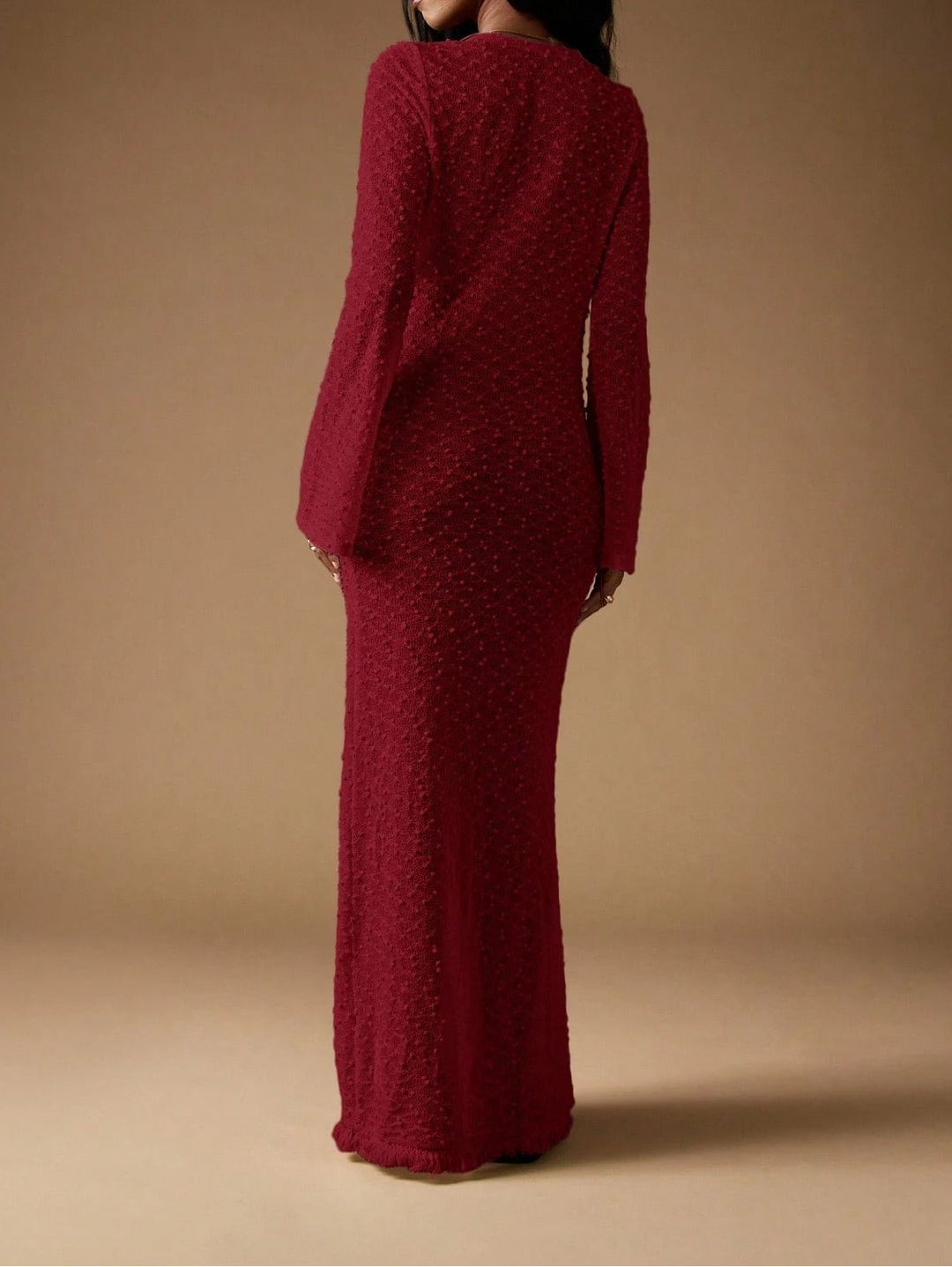 Rochie maxi Shein, vișiniu