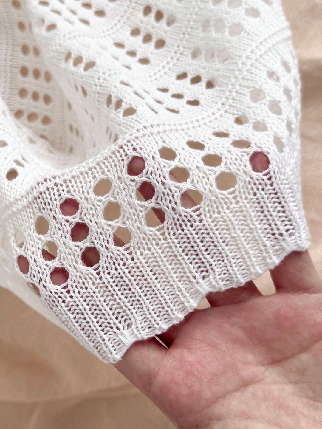 Cardigan SHEIN, crem