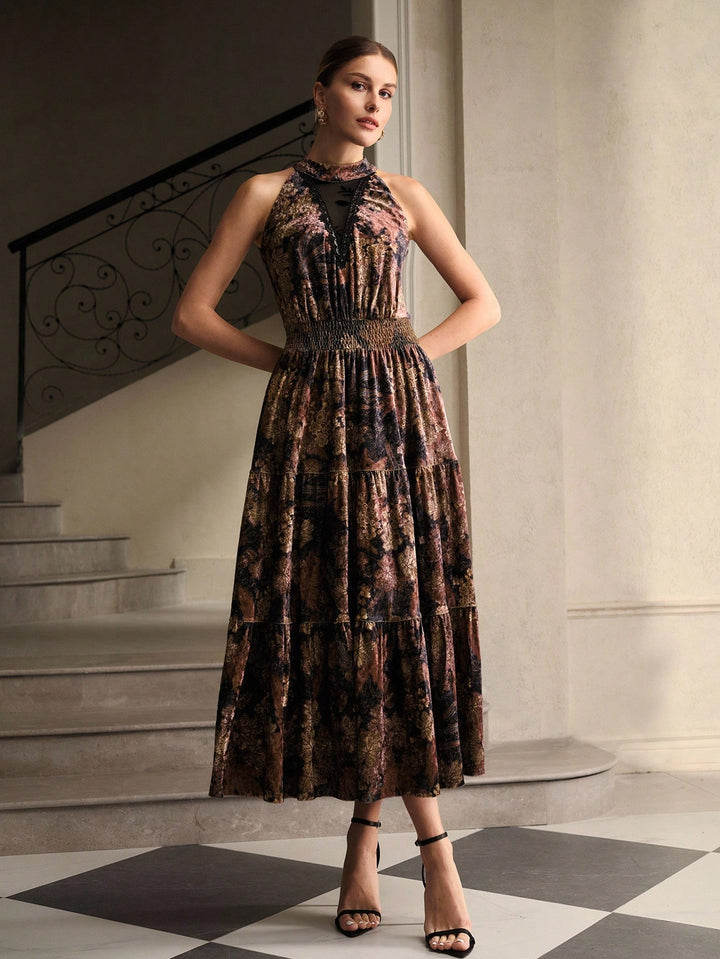 Rochie midi SHEIN, mix culori