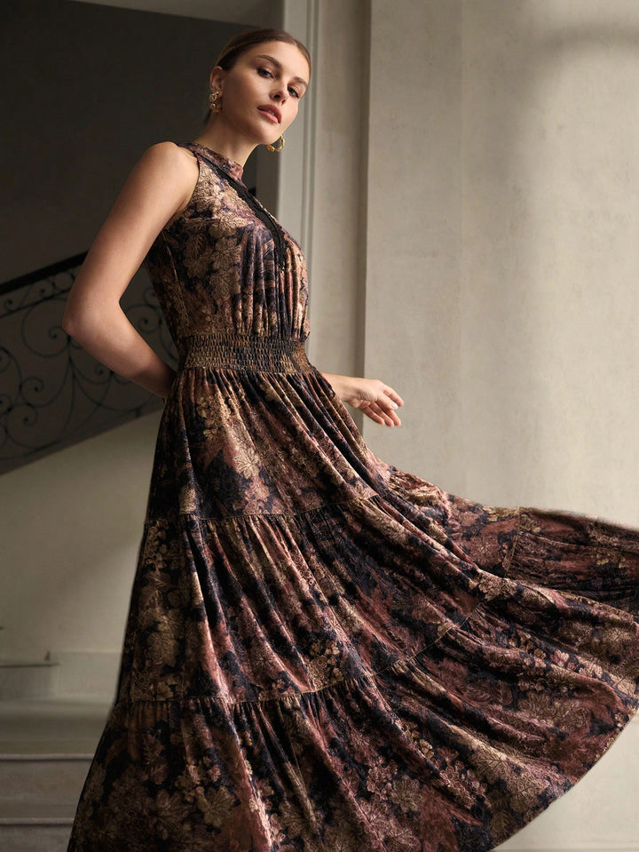 Rochie midi SHEIN, mix culori