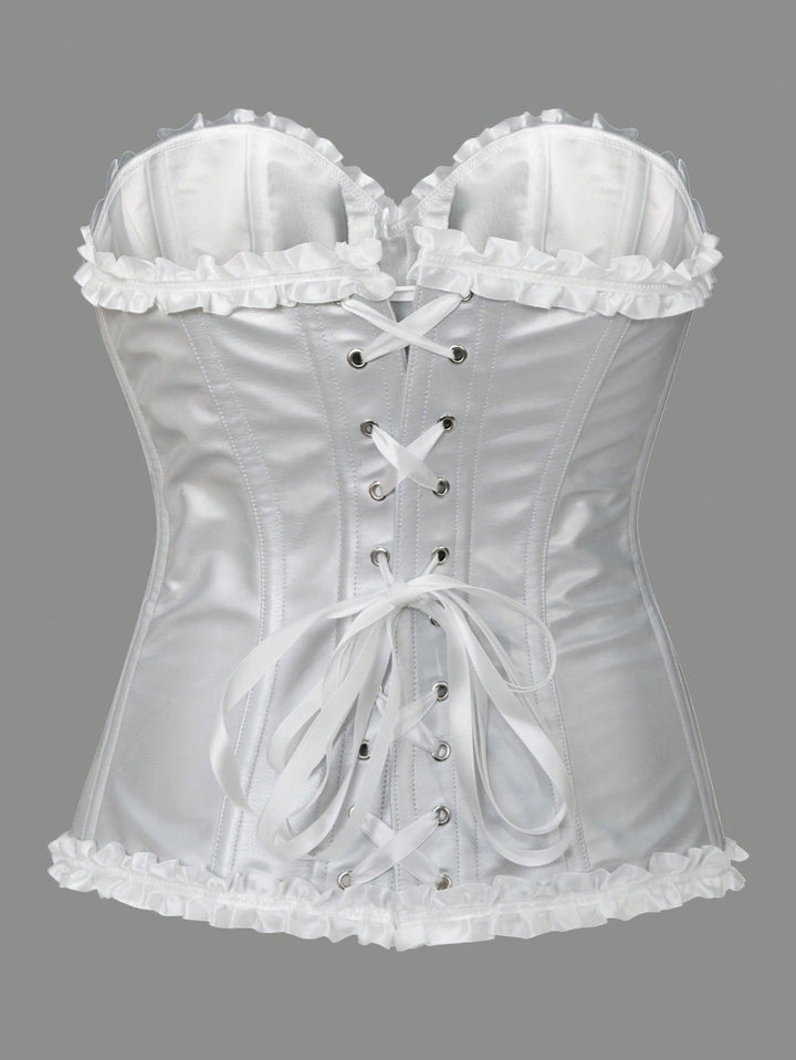 Corset SHEIN, argintiu