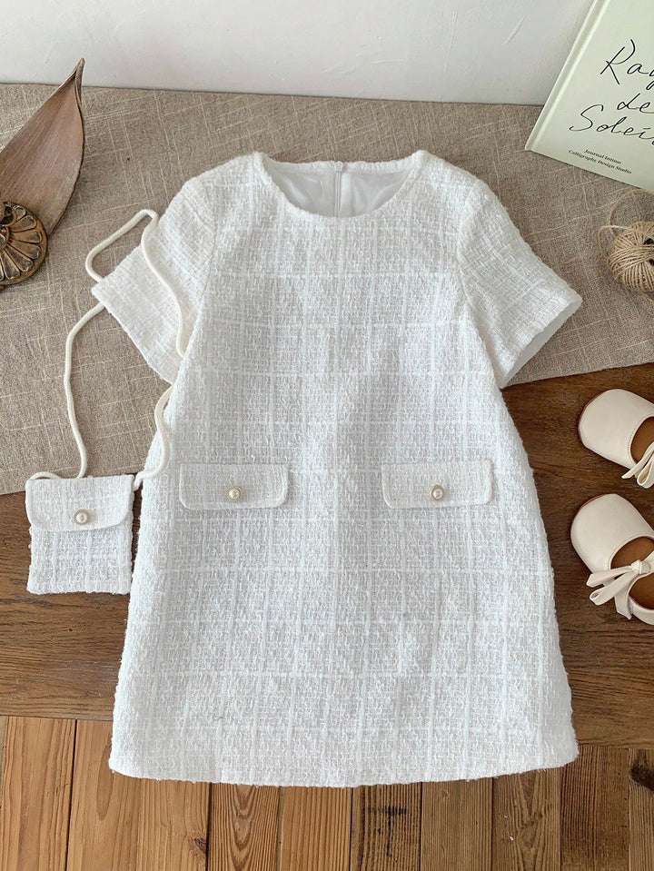 Rochie Shein, alb