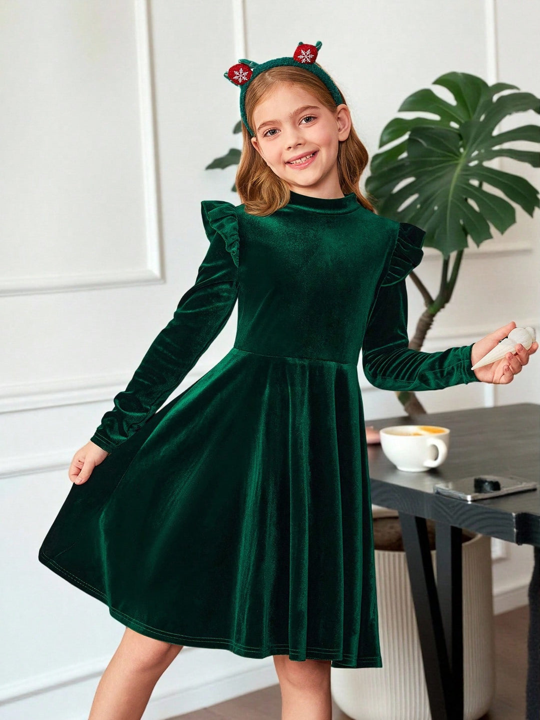Rochie SHEIN, verde