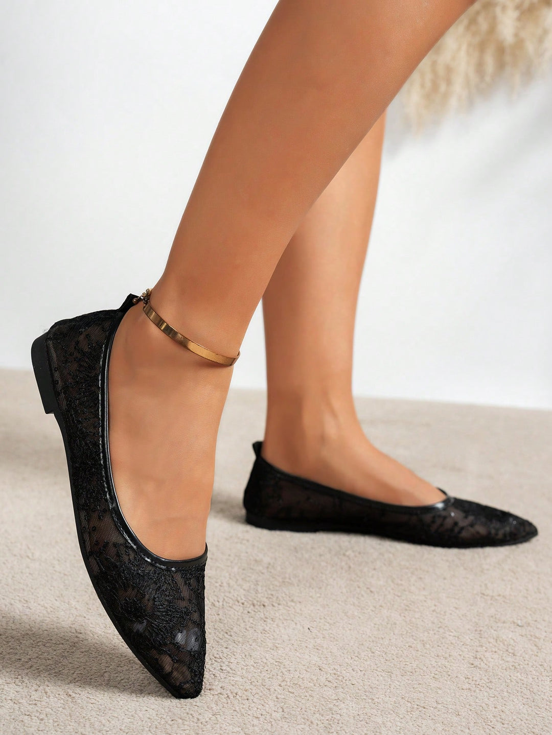 Balerini SHEIN, negru