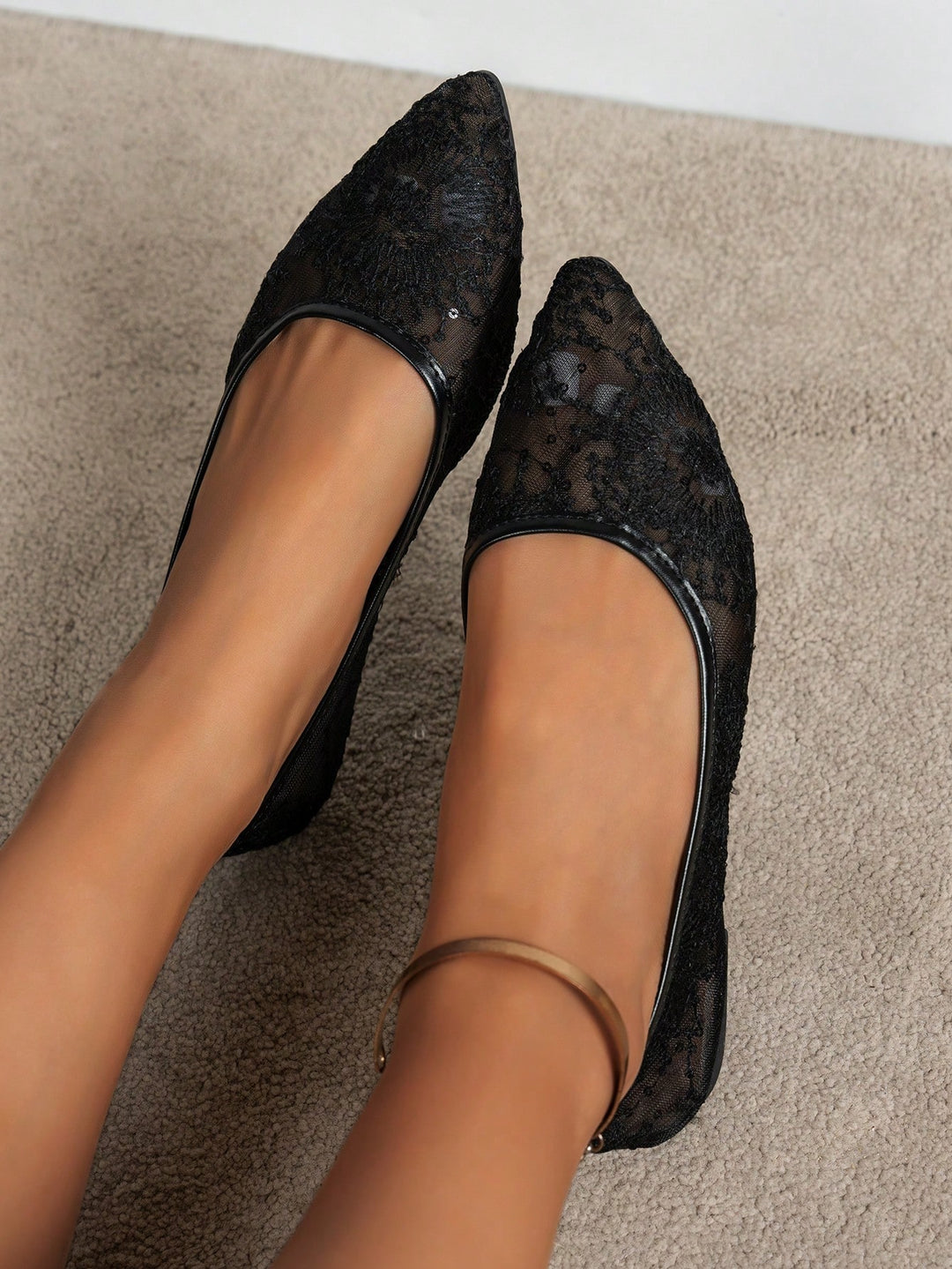 Balerini SHEIN, negru