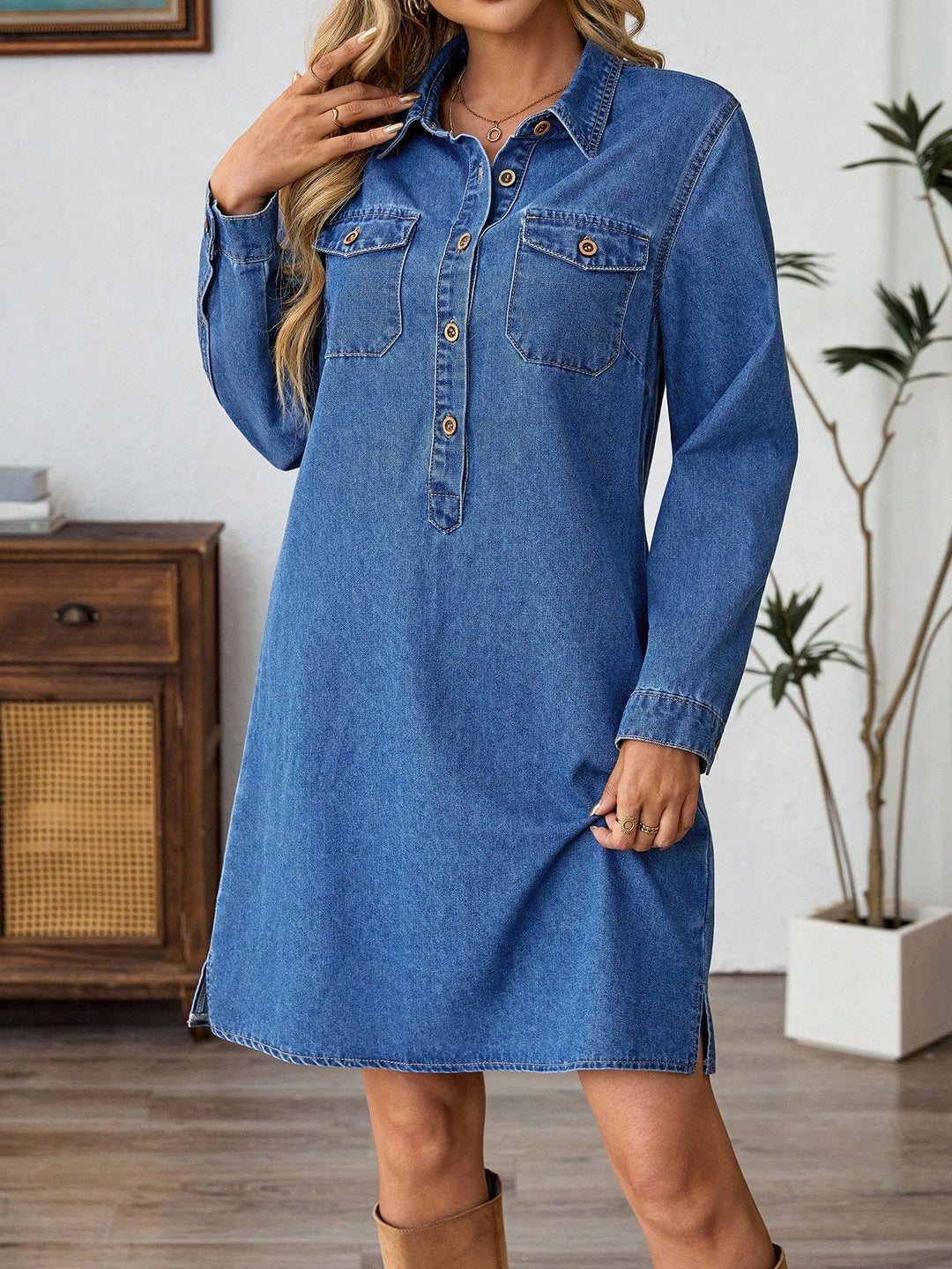 Rochie SHEIN, albastru