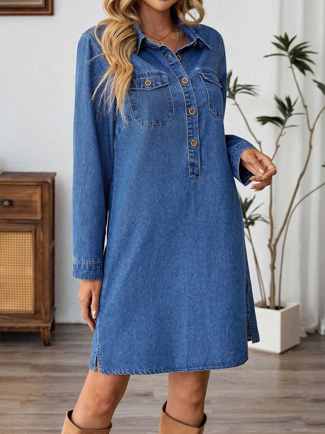 Rochie SHEIN, albastru