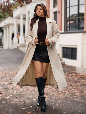 Trench SHEIN, bej