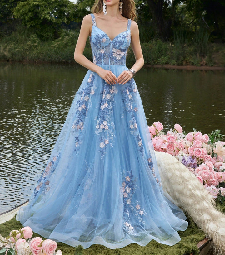 Rochie de ocazie SHEIN, albastru