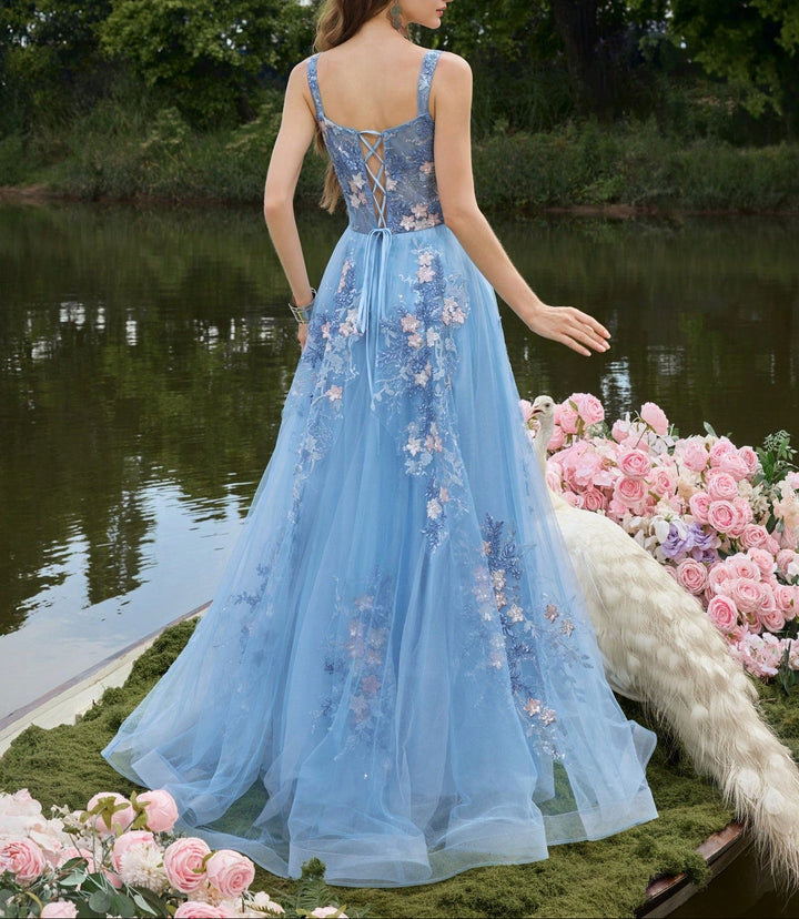 Rochie de ocazie SHEIN, albastru